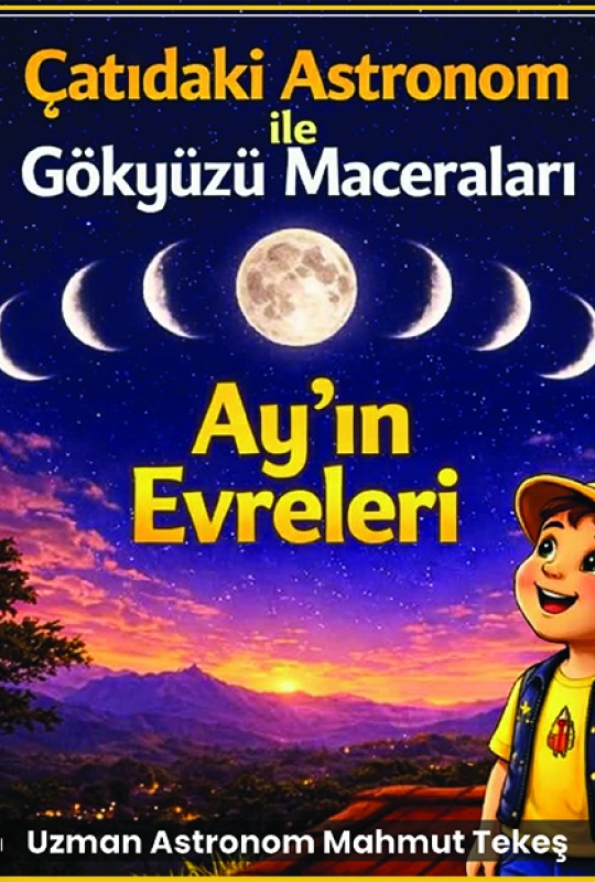 Çatıdaki Astronom ile Gökyüzü Maceraları - Ay'ın Evreleri